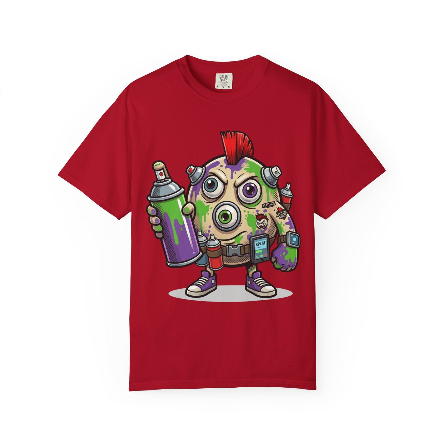 "Graffiti" Unisex Garment-Dyed Tee