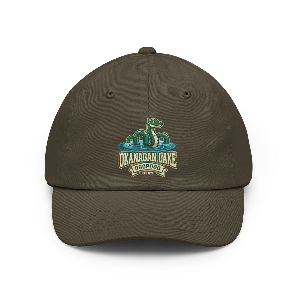 Color: Olive | Ogopogo (Canada) Dad Hat