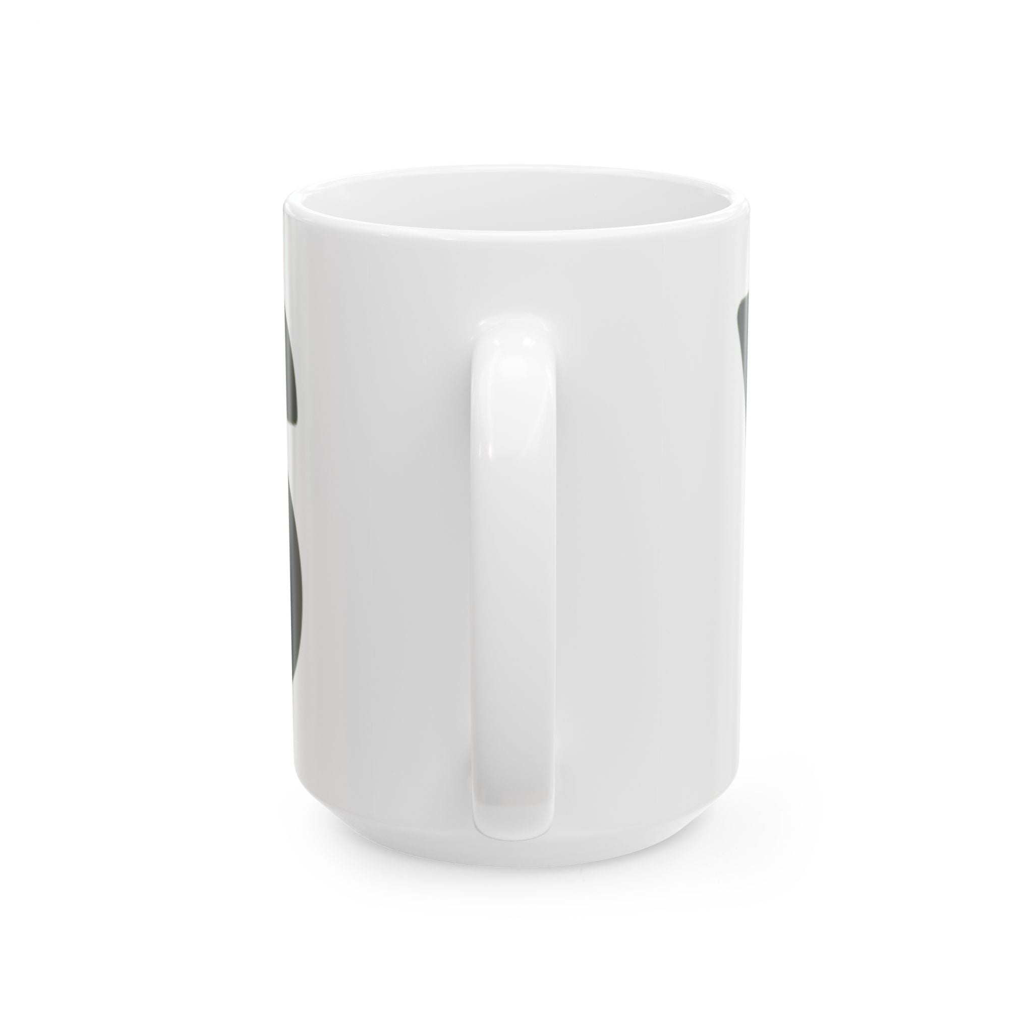 "Just Say Yes" White Ceramic Mug — Graphic