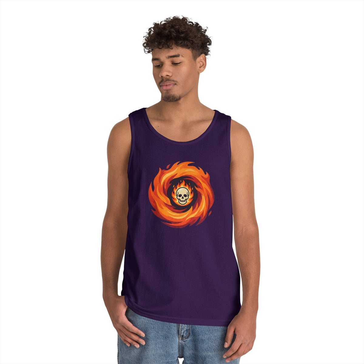 Color: Purple | Hellfire Tank Top