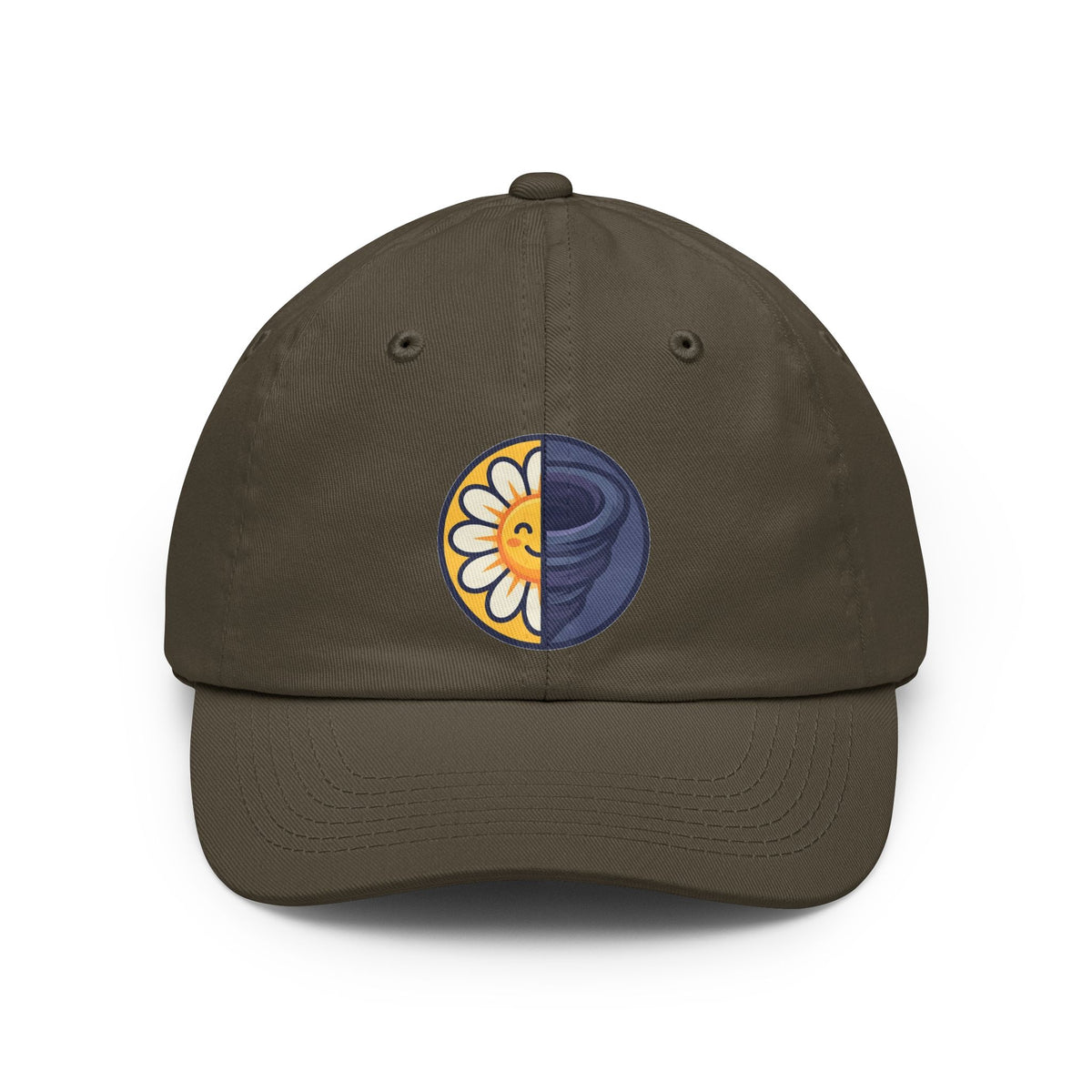 Color: Olive | Sunshine Mixed With A Little Hurricane Dad Hat — -C