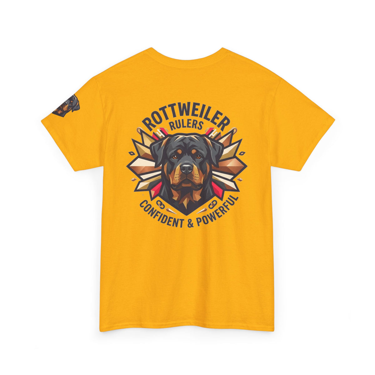 "Rottweiler Rulers Confident Powerful" Premium Graphic Tee