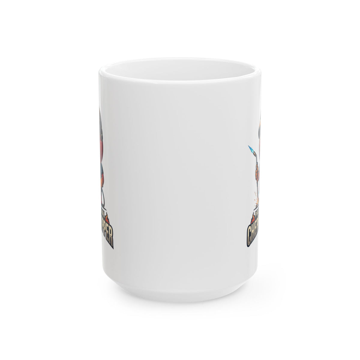 "Professional Cherry Popper" White Ceramic Mug