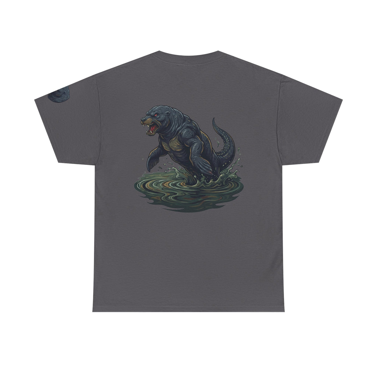 Color: Charcoal | Bunyip (Australian Aboriginal Mythology) Premium Graphic Tee