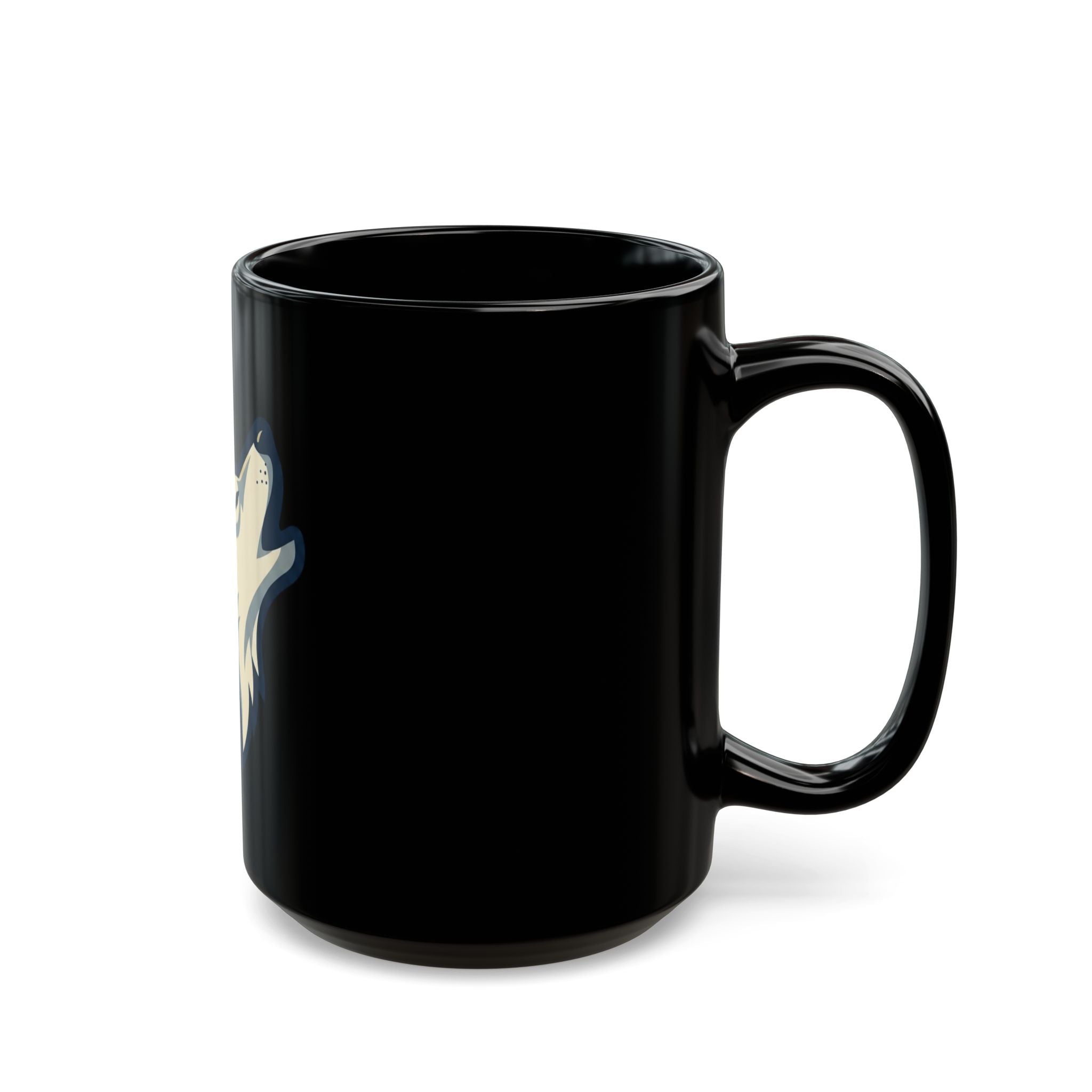 "June Legend" Black Ceramic Mug — Graphic