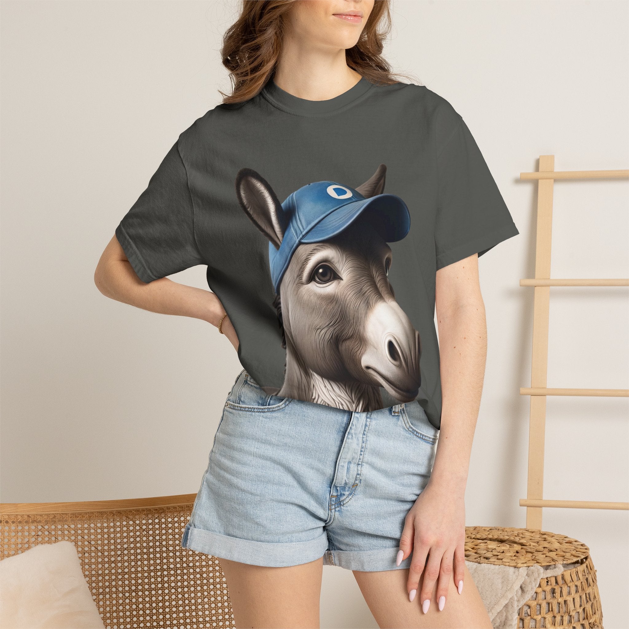 "The Party Animal (Blue Cap Edition)" Unisex Garment-Dyed T-shirt