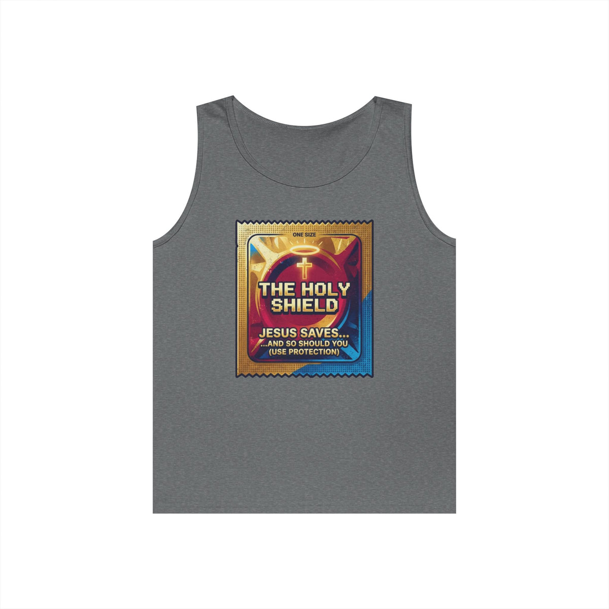 "Good Book Series The Holy Shield" Tank Top