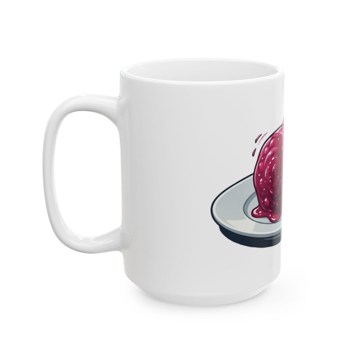"Yes It's From A Can" White Ceramic Mug — Graphic