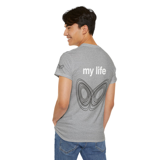 Color: Sport Grey | My Life Chaos Theory Premium Graphic Tee