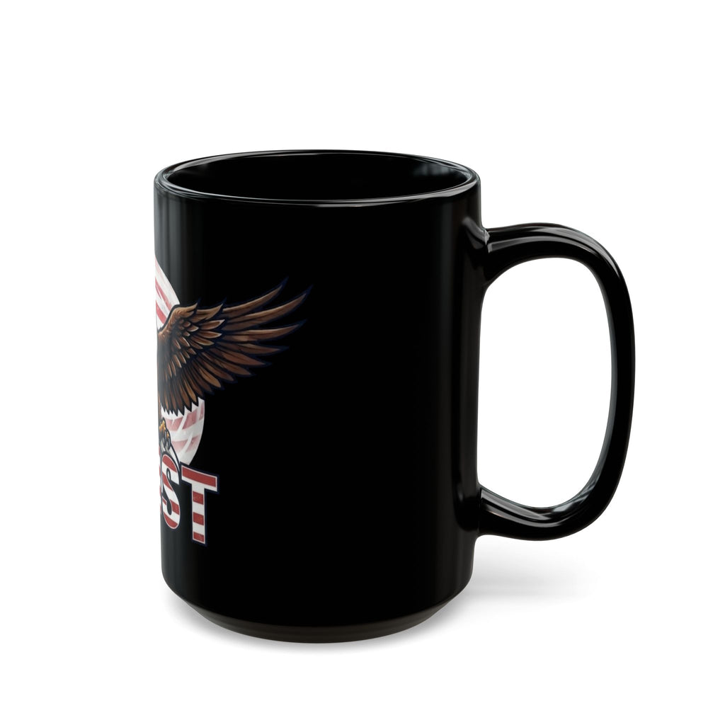 "Resist" Black Ceramic Mug