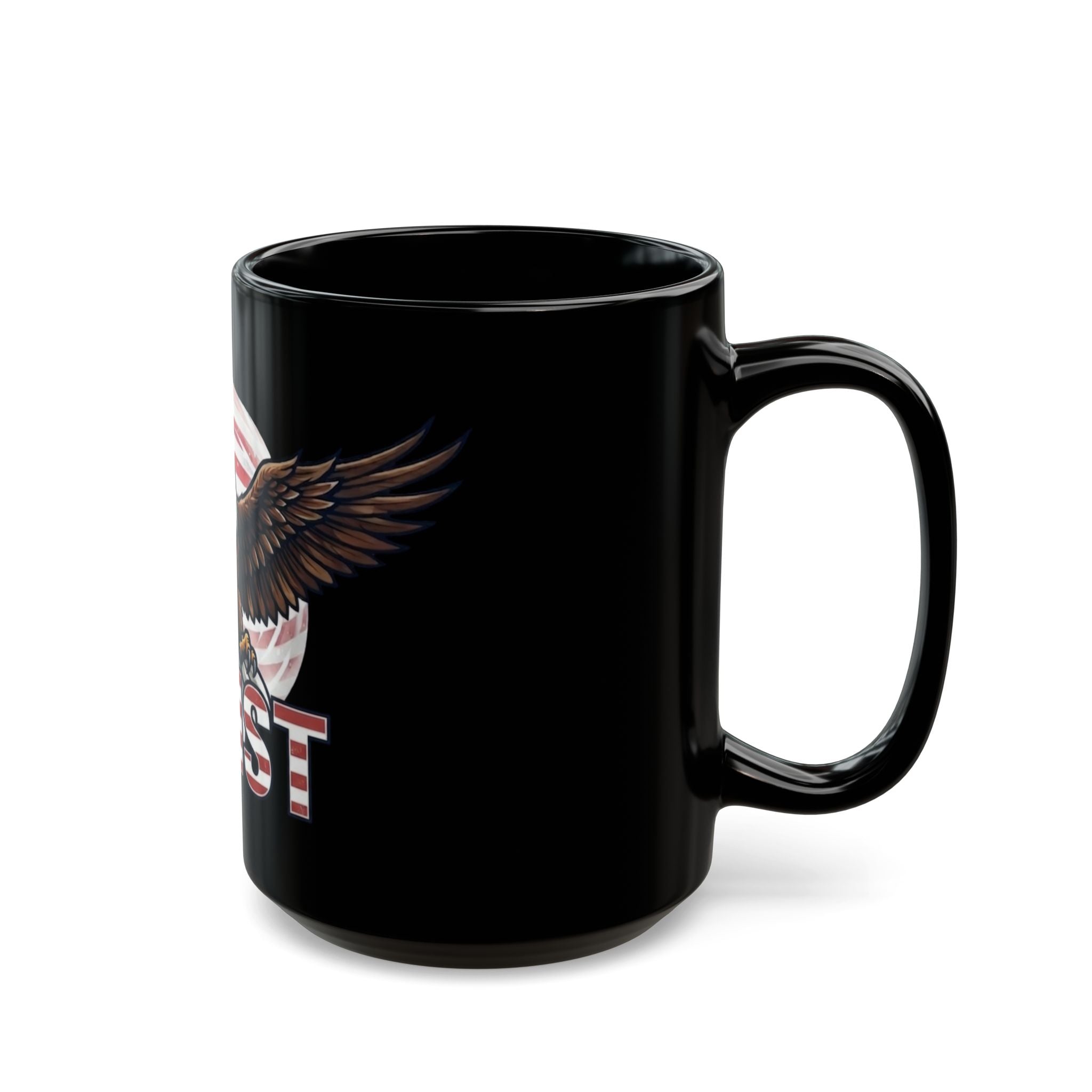"Resist" Black Ceramic Mug