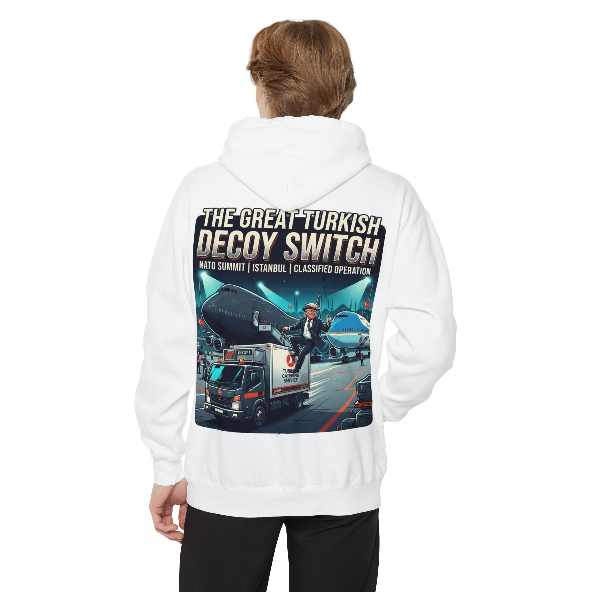 "Decoy Switch" Garment-Dyed Hoodie