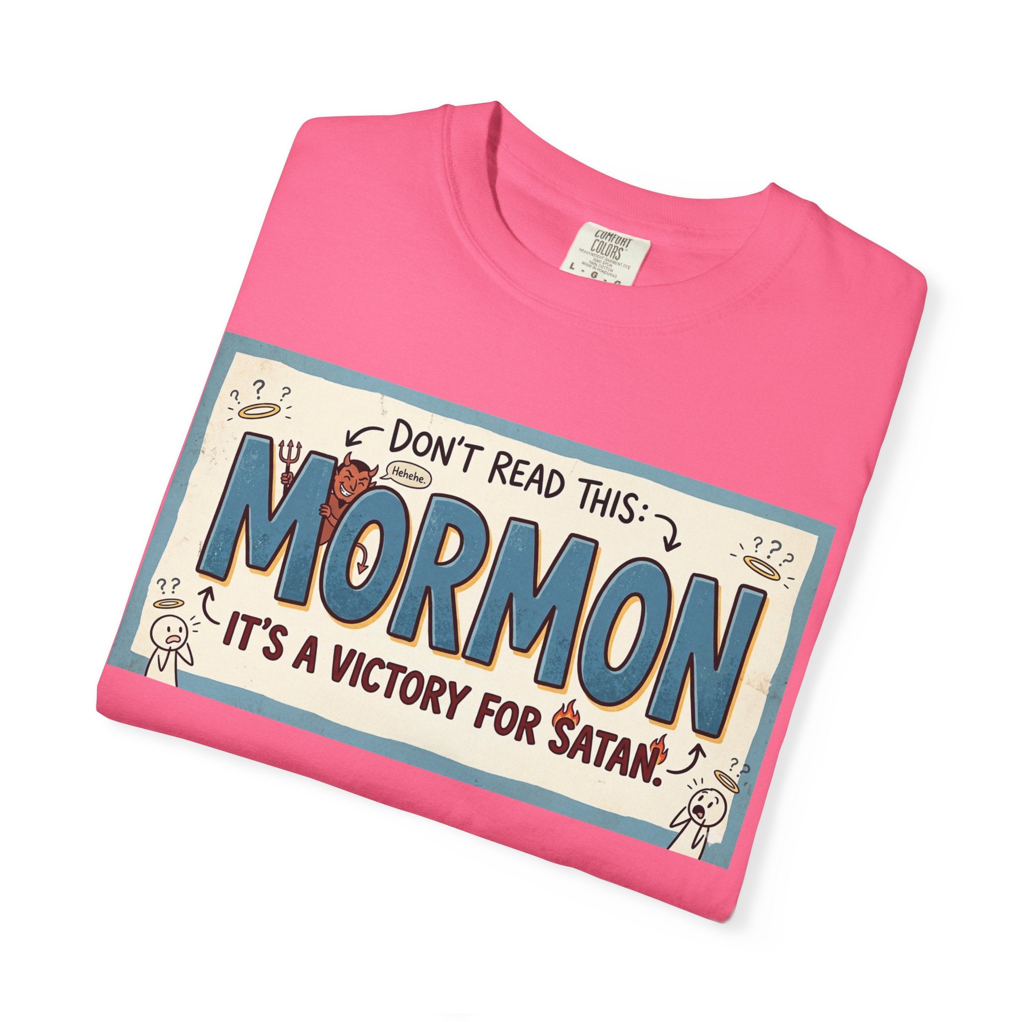 Devil's Dictionary: Mormon Edition | Garment-Dyed Tee — AttitudeShirts