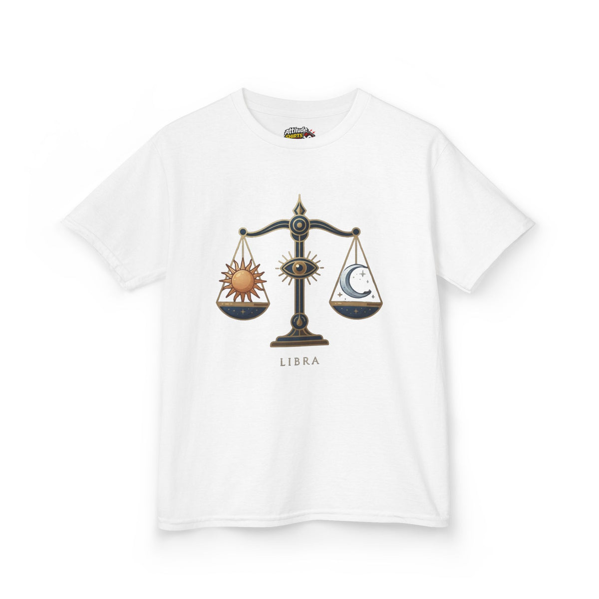"Libra The Balanced Scales" Kids Tee
