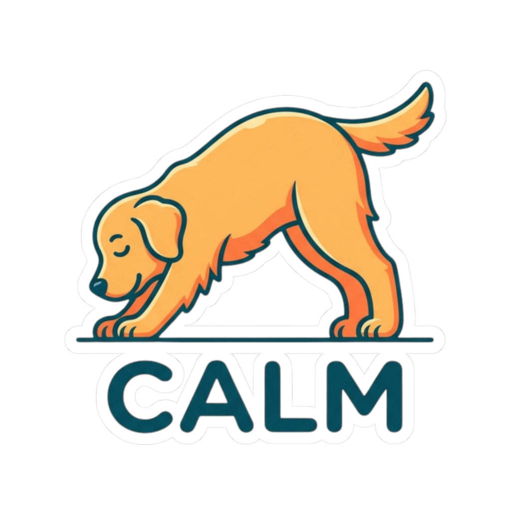 "Dog CALM" Sticker — Main