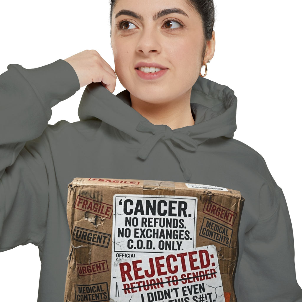 Return to Sender: Cancer Edition | Garment-Dyed Hoodie — AttitudeShirts