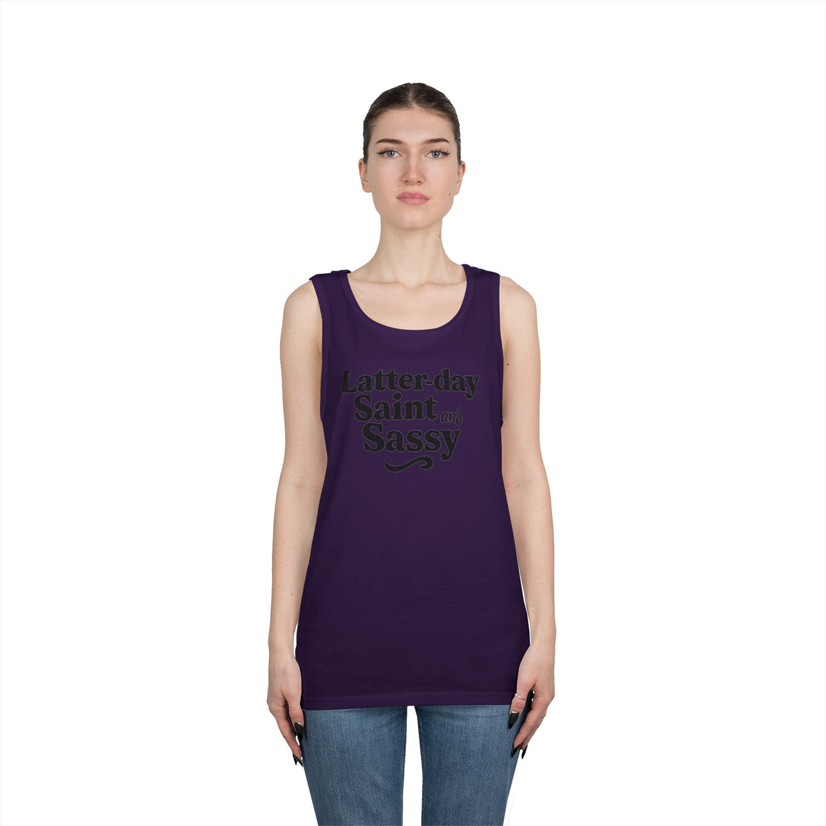 "Latter Day Saint and Sassy" Tank Top