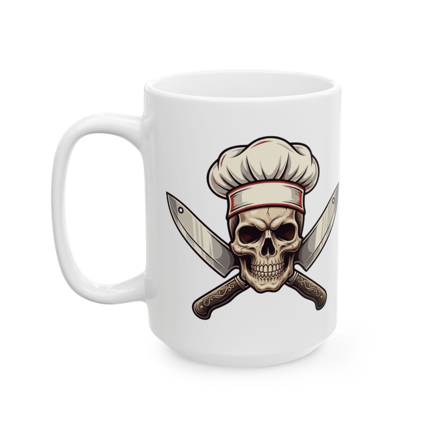 "Hell's Kitchen Literally" White Ceramic Mug — Graphic