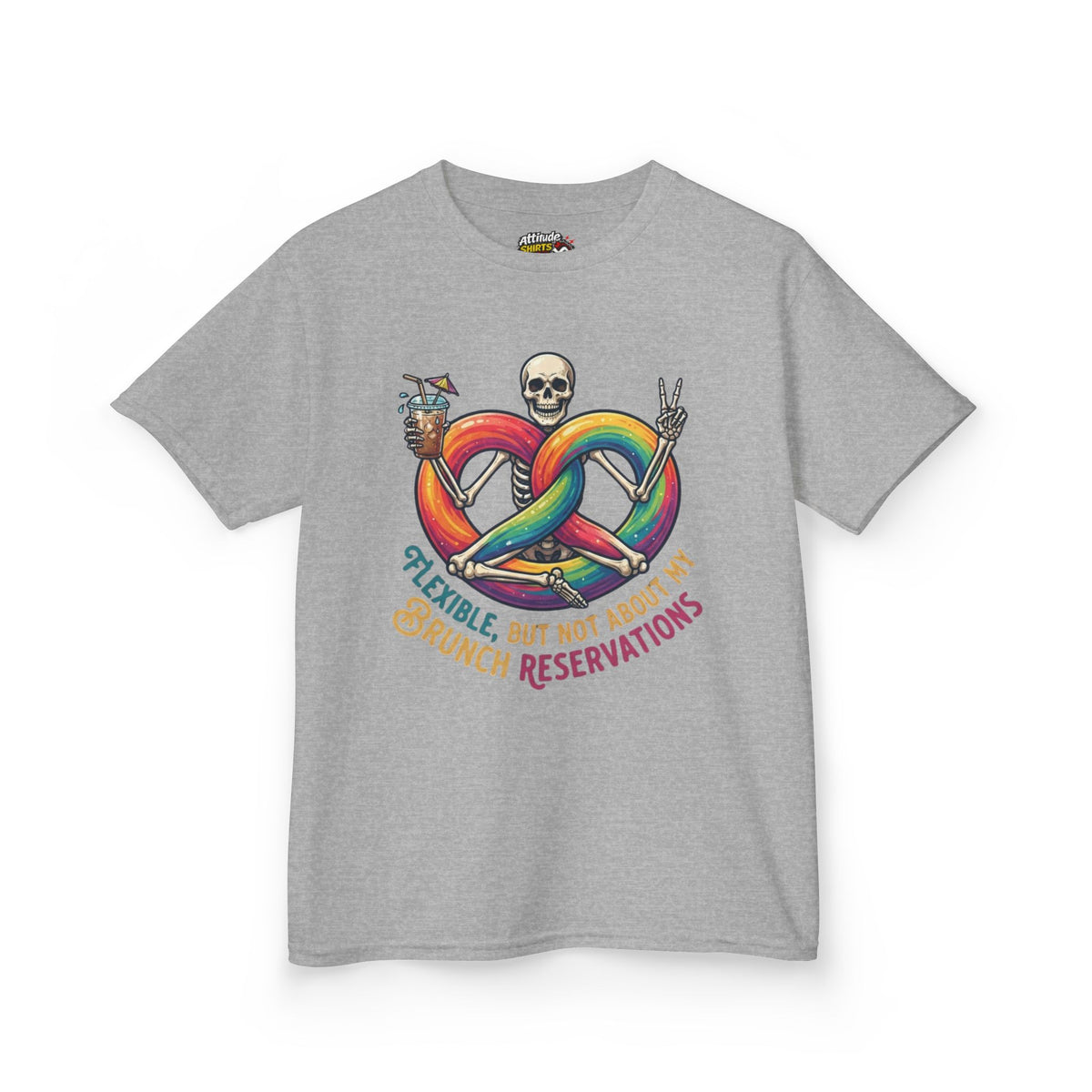"Flexible But Not About Brunch" Kids Tee
