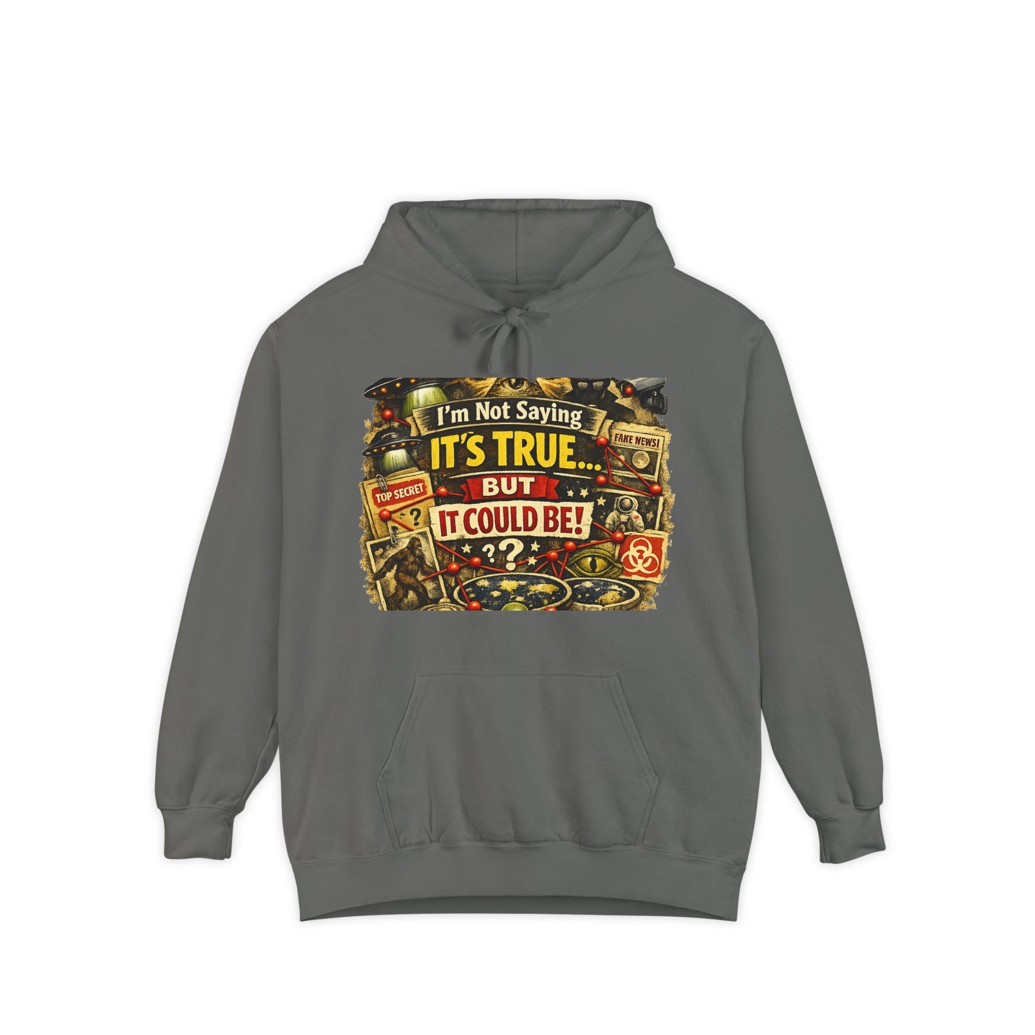 Just Sayin' Plausible Deniability Tee | Garment-Dyed Hoodie — AttitudeShirts