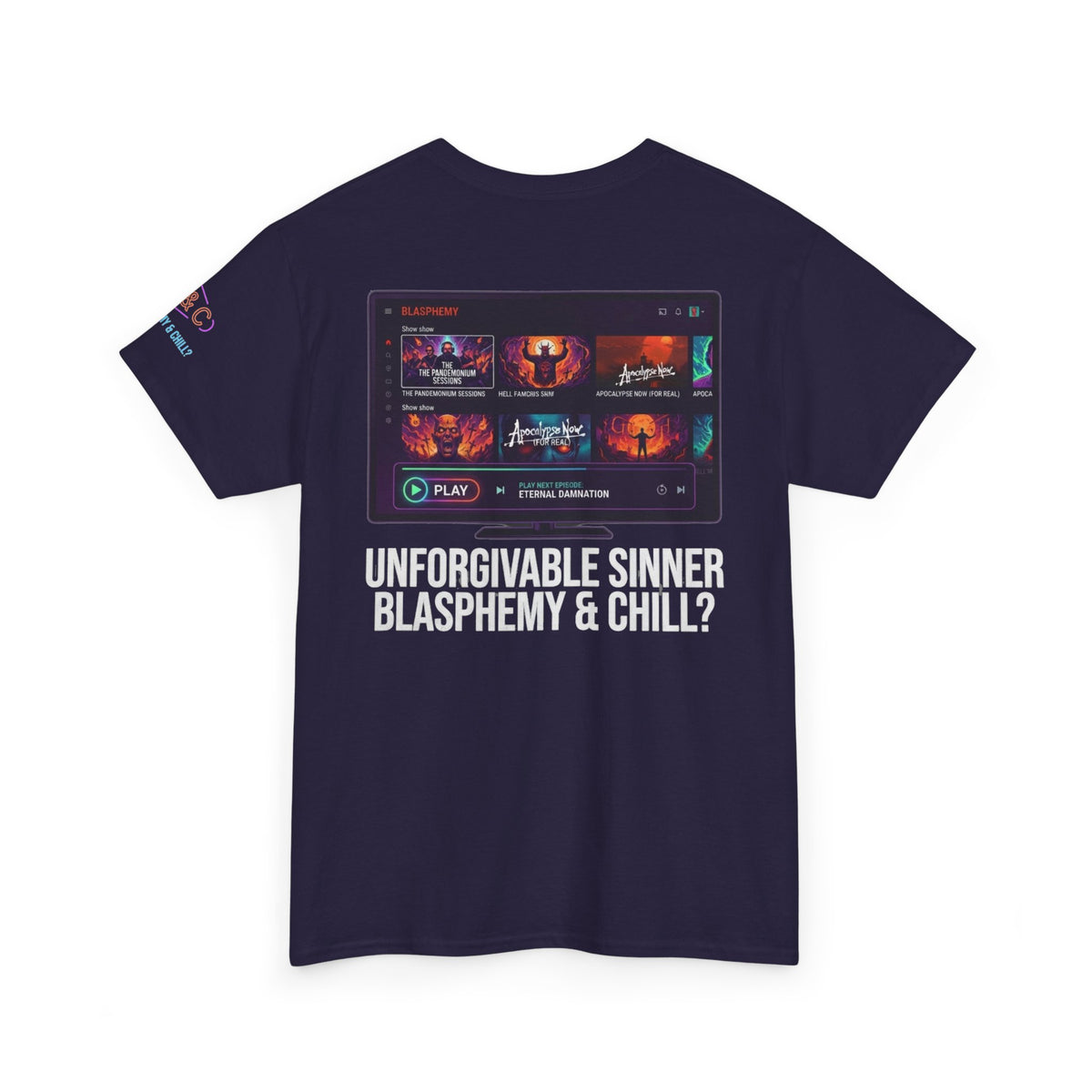 "Good Book Series Blasphemy & Chill" Premium Graphic Tee
