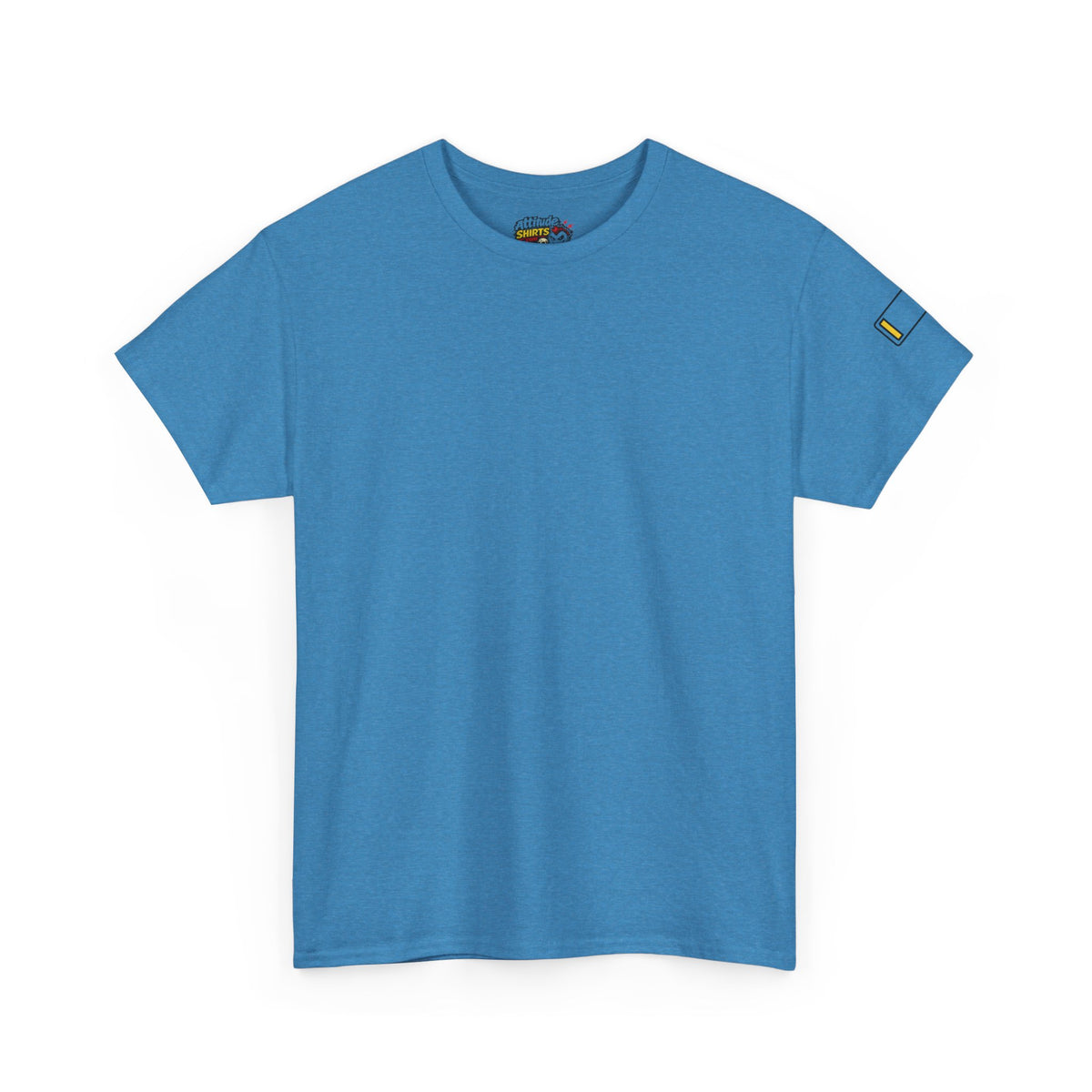 Color: Heather Sapphire | Low Power Mode Premium Graphic Tee