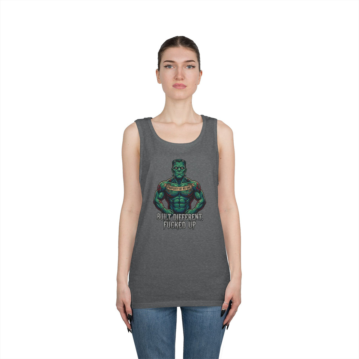 "Built Different" Tank Top