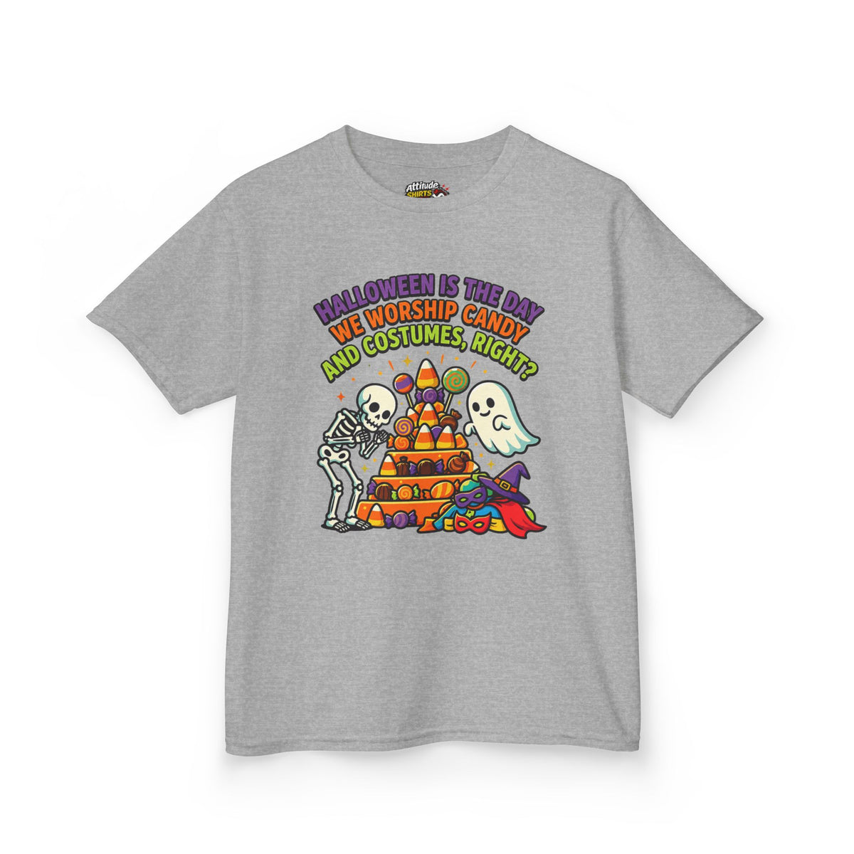 Color: Sport Grey | Worship Candy Kids Tee
