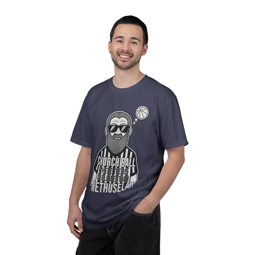 "Church Ball Methuselah" Unisex Garment-Dyed T-shirt