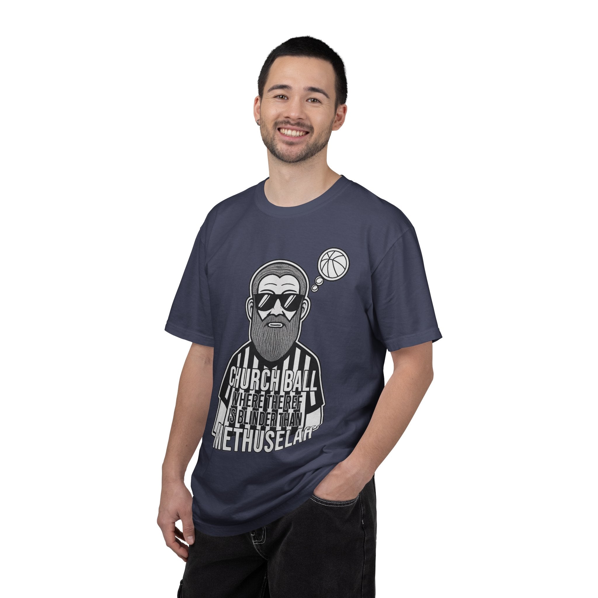 "Church Ball Methuselah" Unisex Garment-Dyed T-shirt