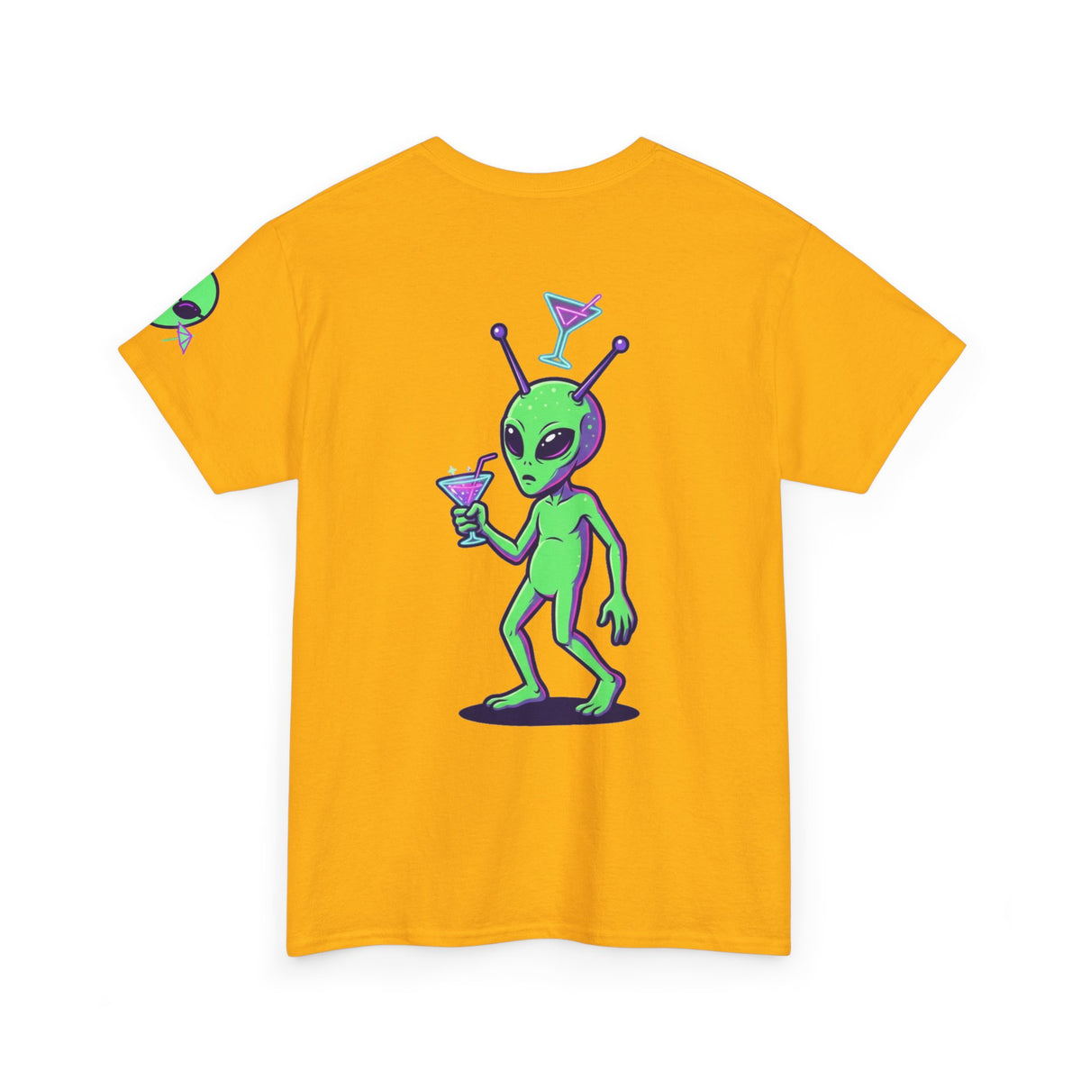 Drunk Alien Premium Graphic Tee