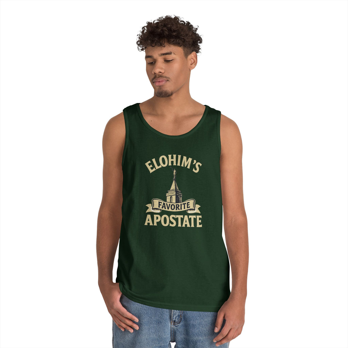 "Elohim Favorite Apostate" Tank Top