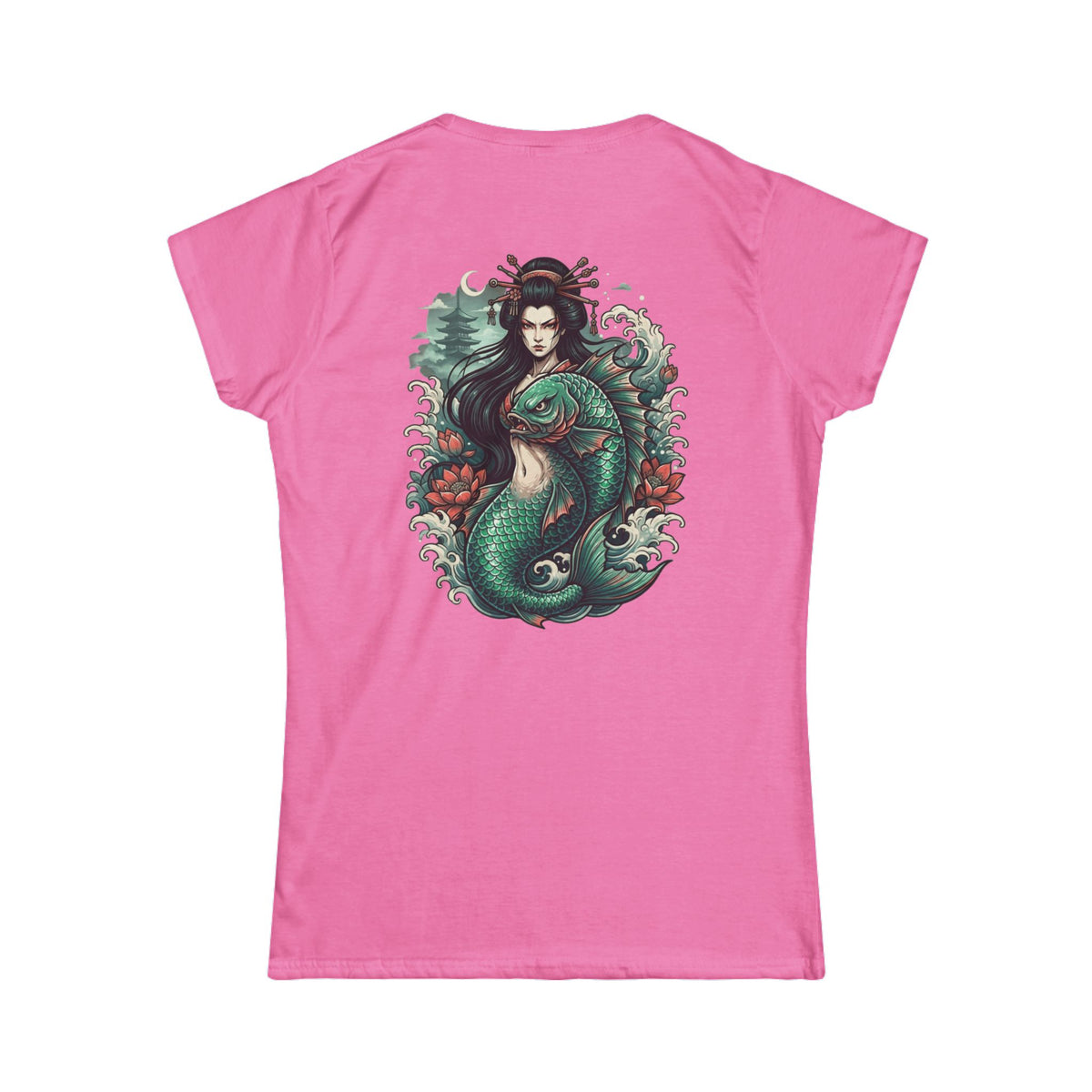 Color: Azalea | Ningyo (Japanese Folklore) Women's Tee