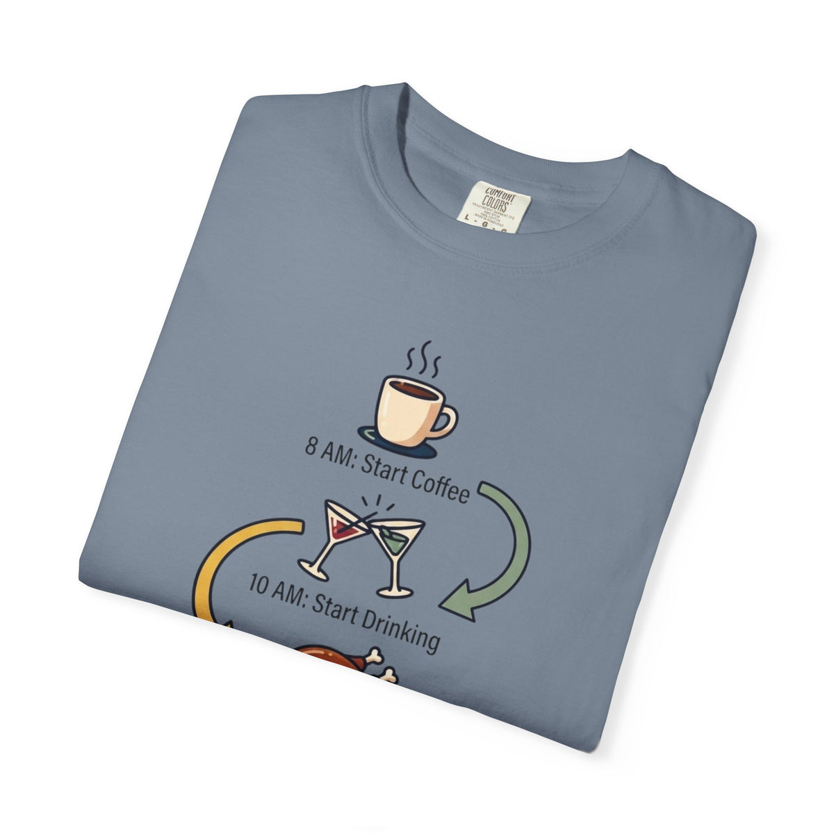 Thanksgiving Regrets Unisex Garment-Dyed Tee