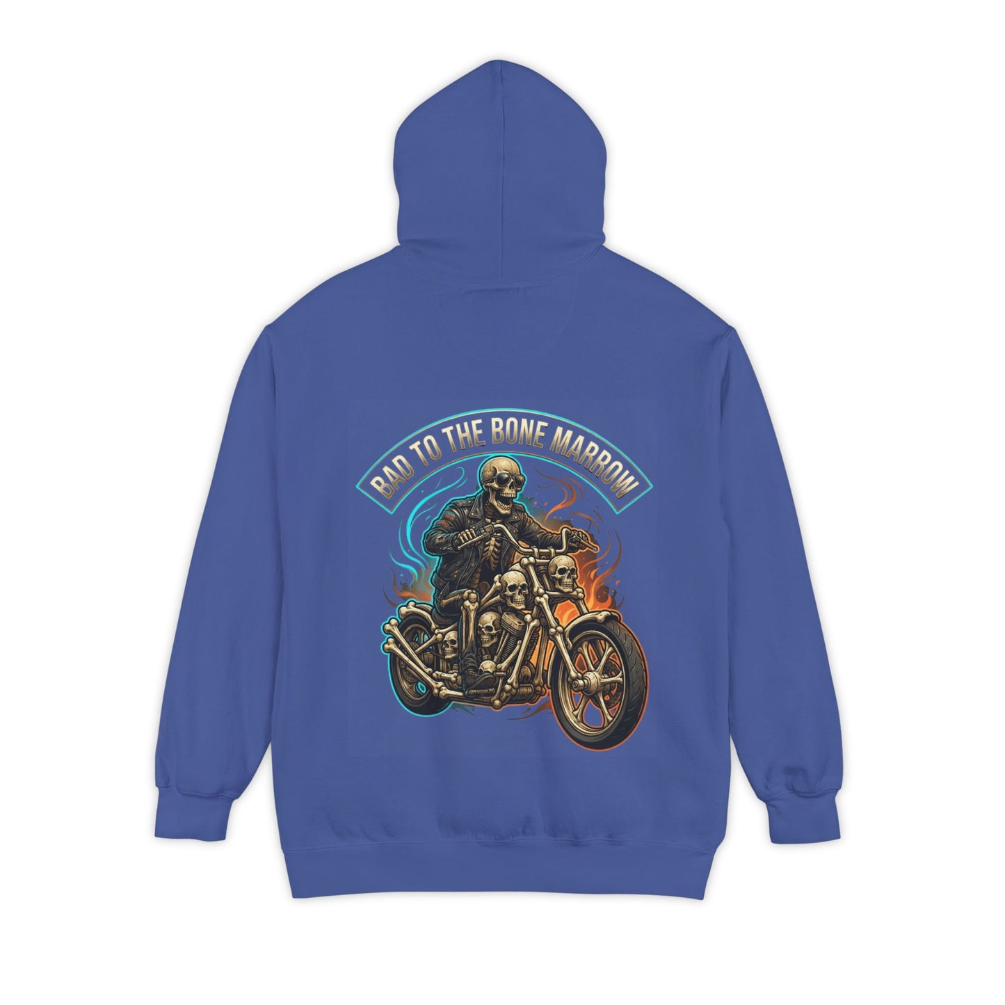 "Bad to the Bone Marrow" Garment-Dyed Hoodie