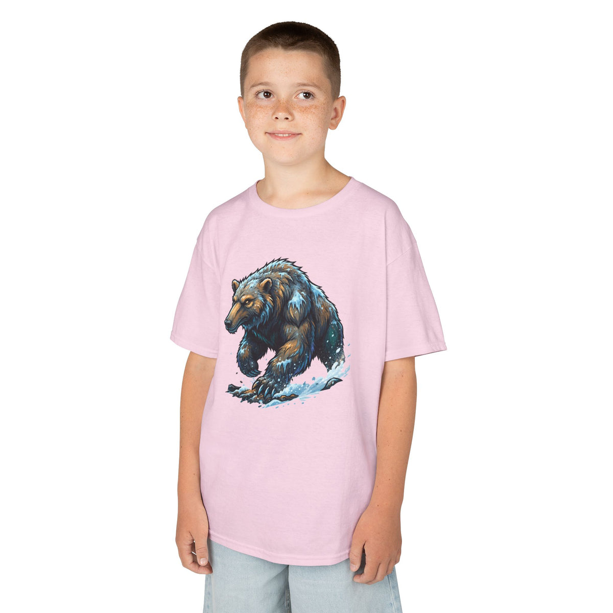 Color: Light Pink | Alioat (Siberian Folklore) Kids Tee