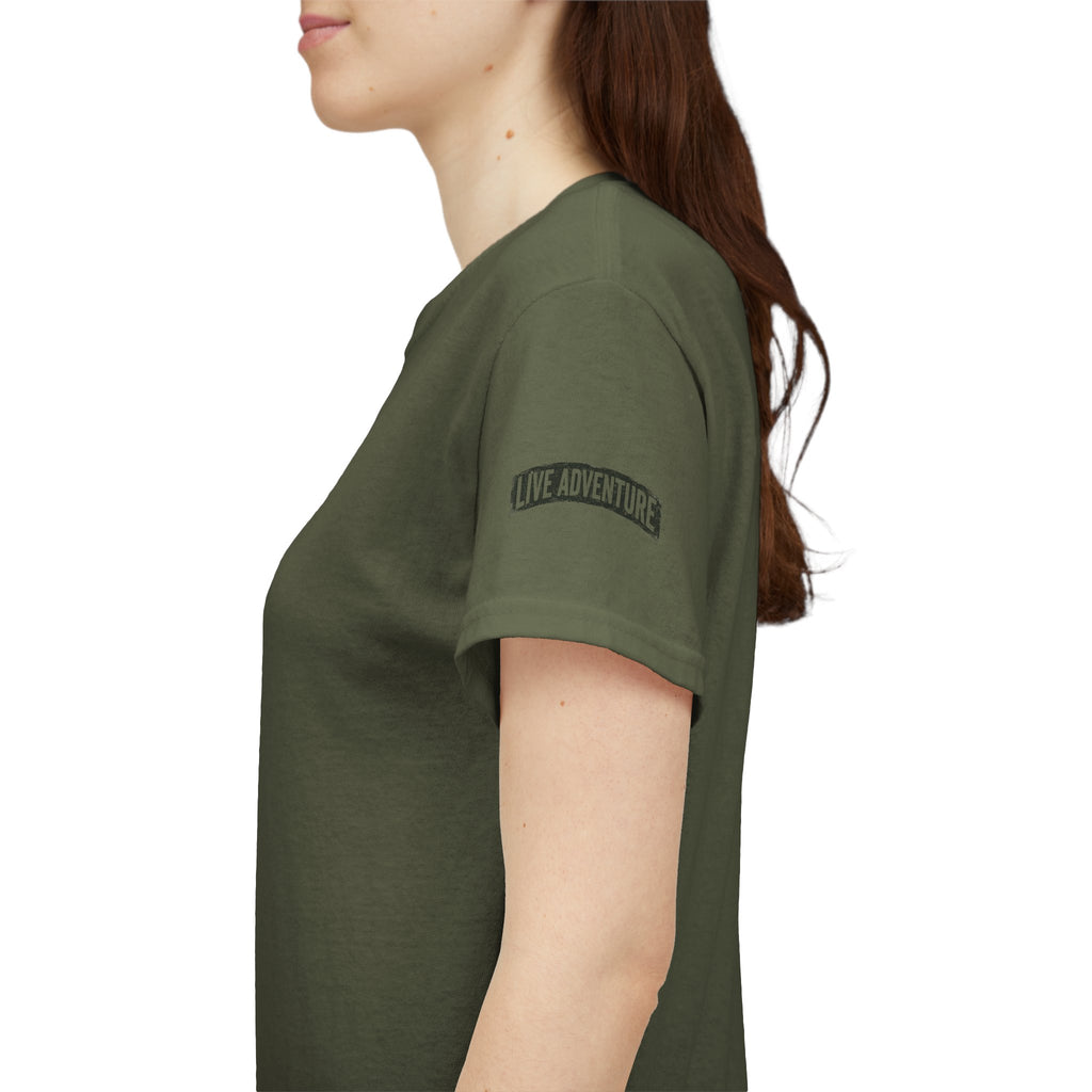 "Live Adventure - Rafting" Premium Graphic Tee