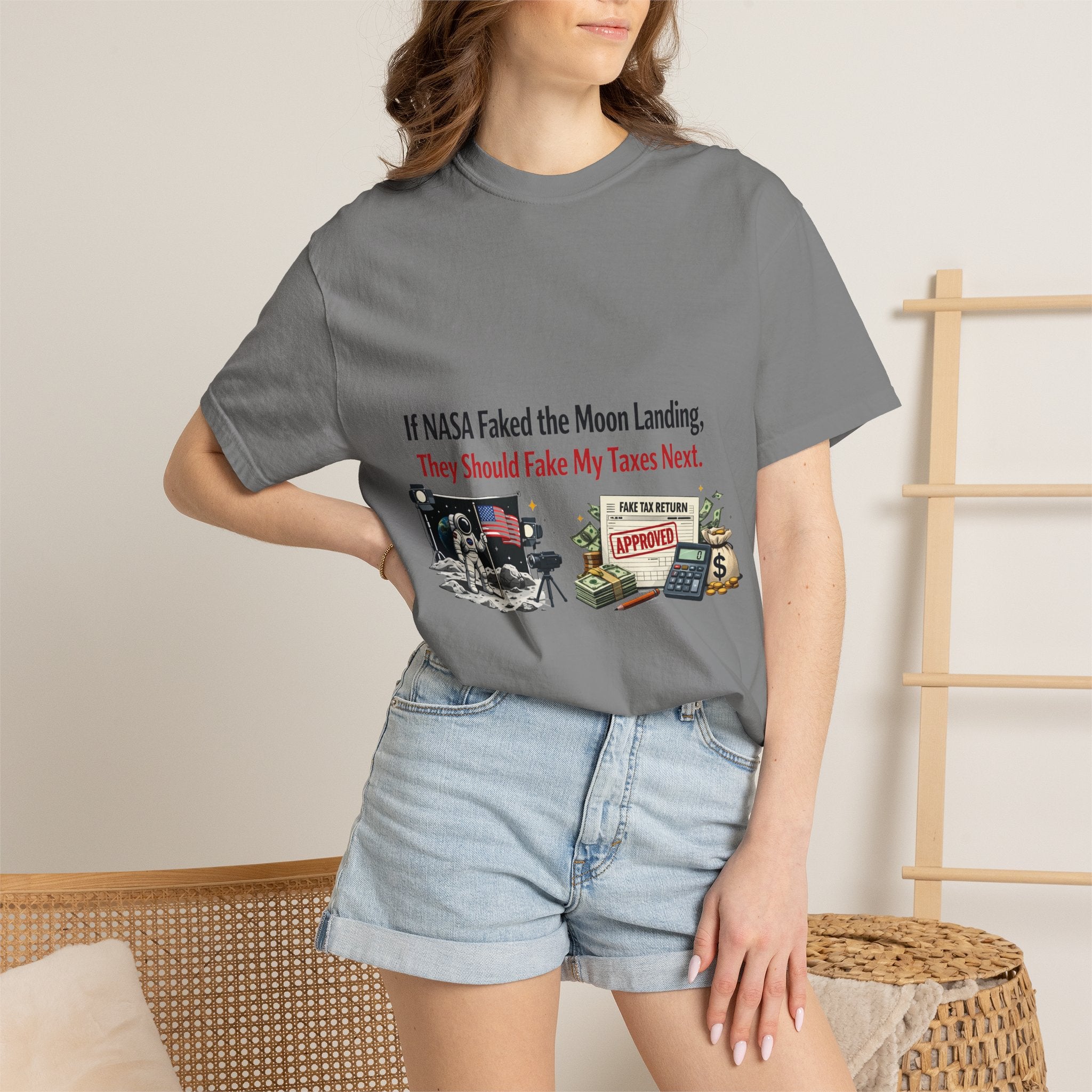 They Lied About Both | Garment-Dyed Tee — AttitudeShirts