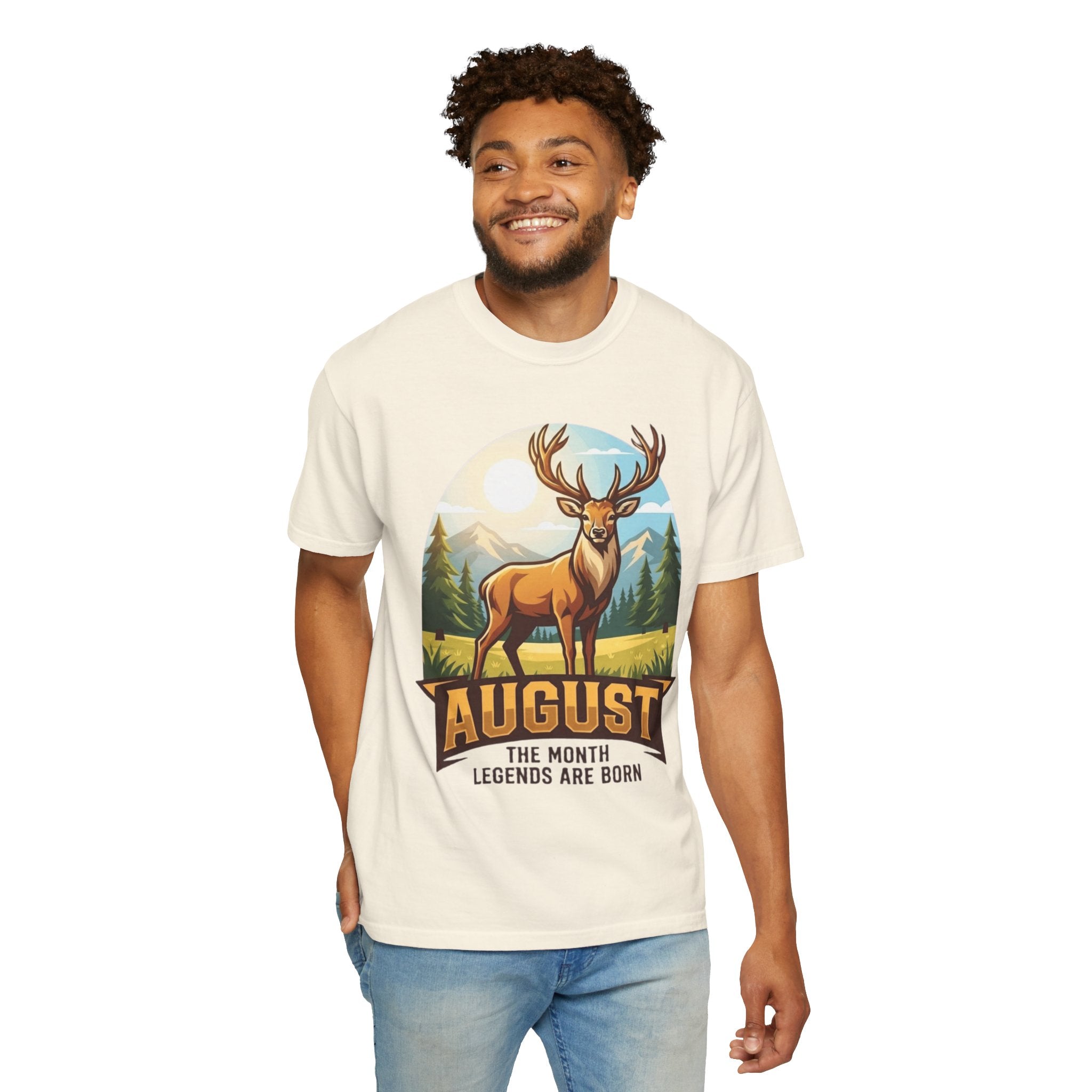 "August Legend" Unisex Garment-Dyed Tee