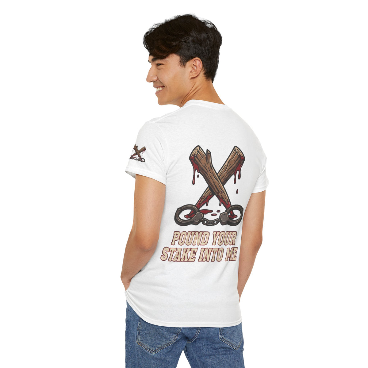 "Pound Your Stake In Me" Premium Graphic Tee