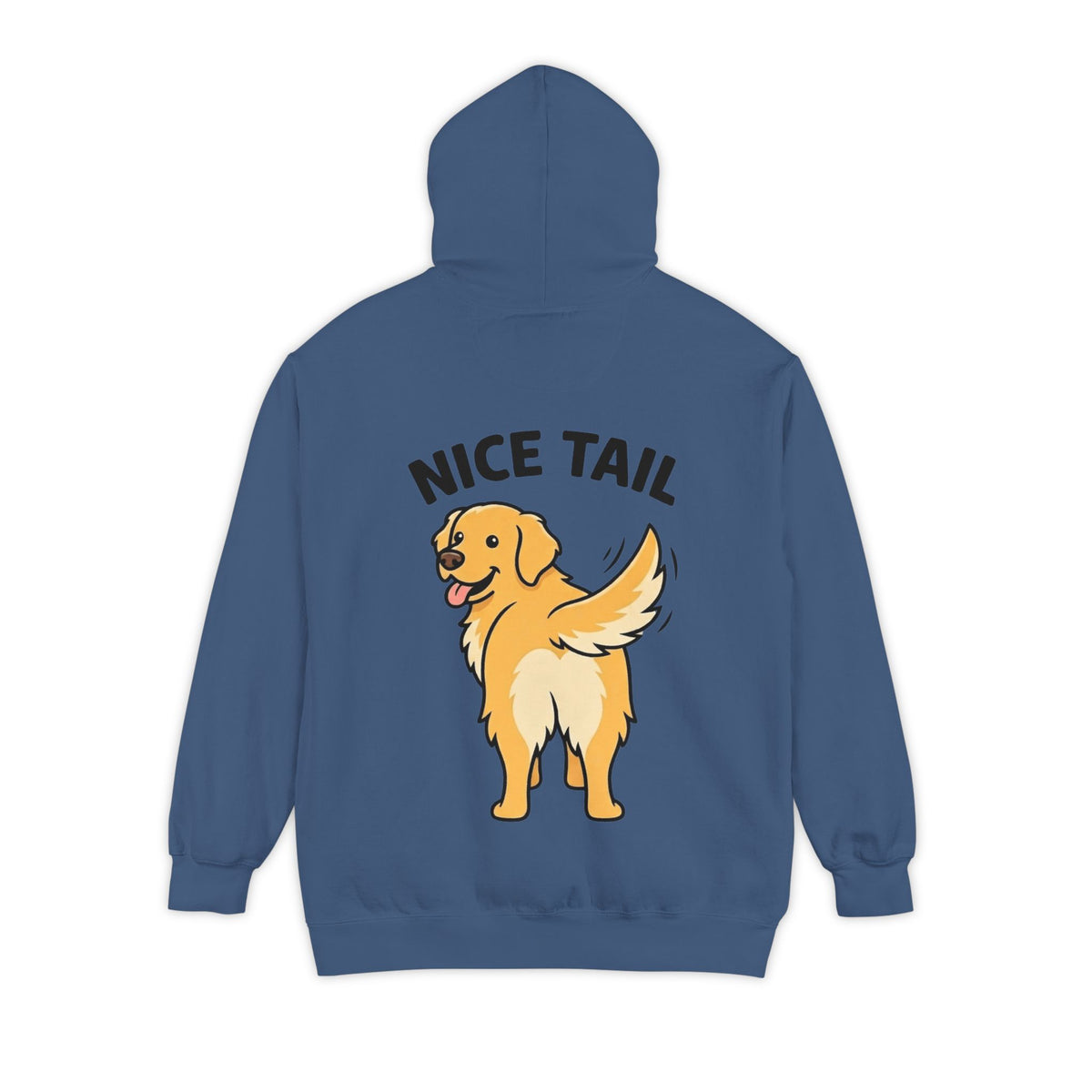 Color: True Navy | Nice Tail Garment-Dyed Hoodie