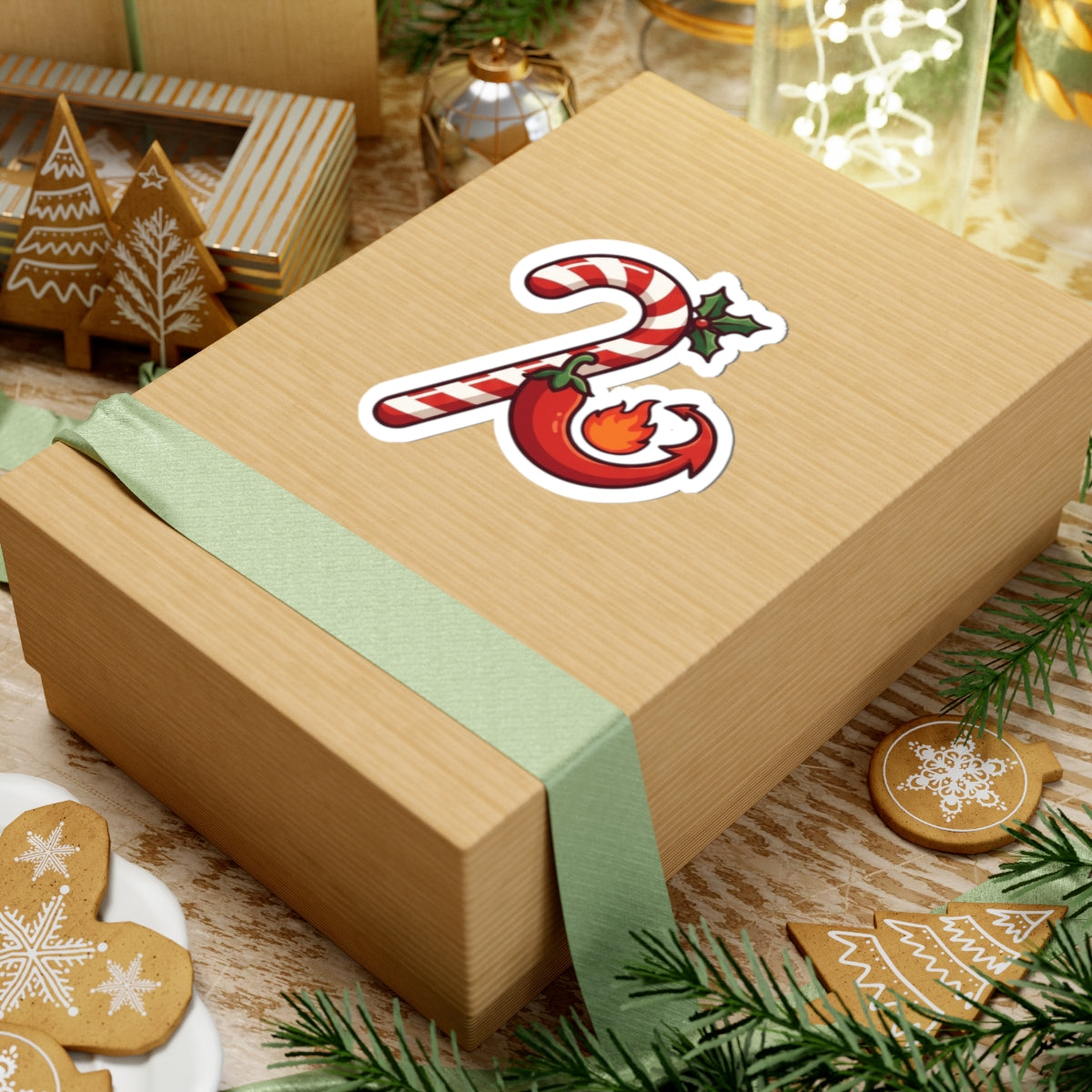 "May Your Days Be Merry and Spicy" Sticker