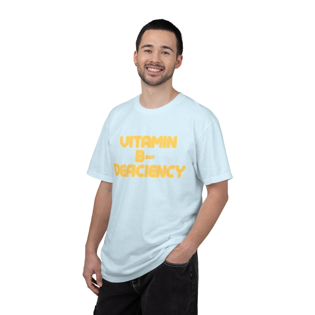 "Vitamin Beer" Unisex Garment-Dyed T-shirt