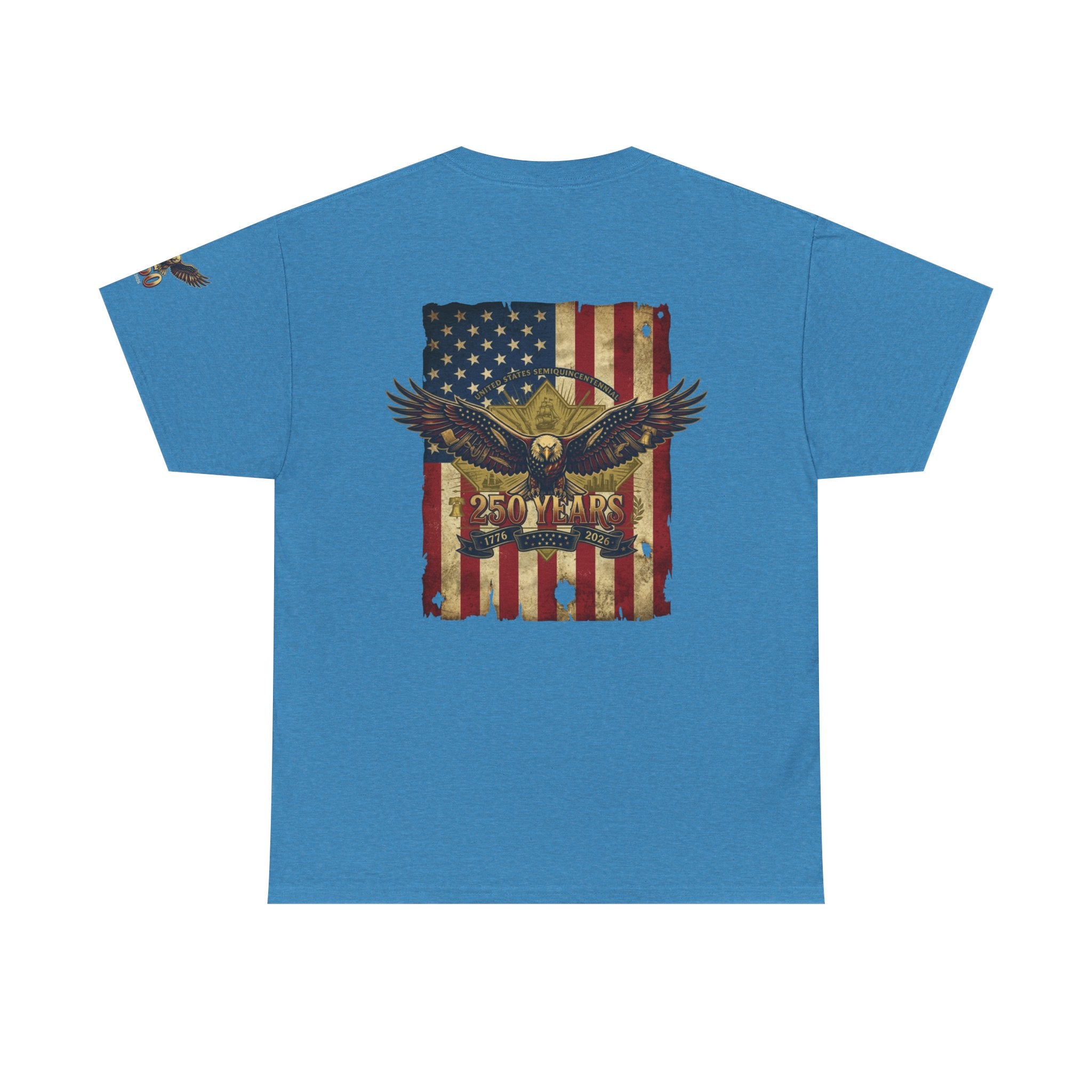 "Eagle and Flag 250 Years" Premium Graphic Tee