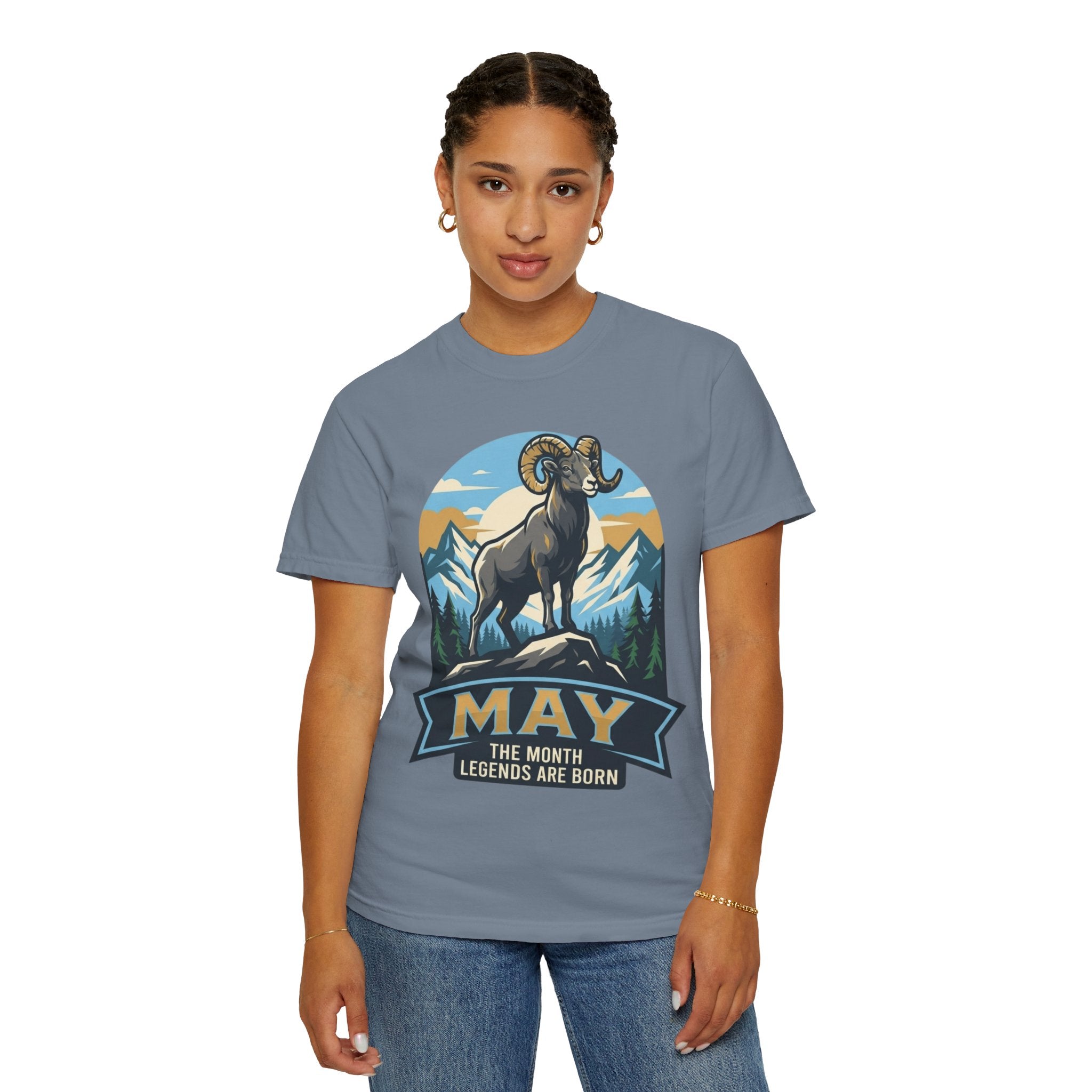 "May Legend" Unisex Garment-Dyed Tee