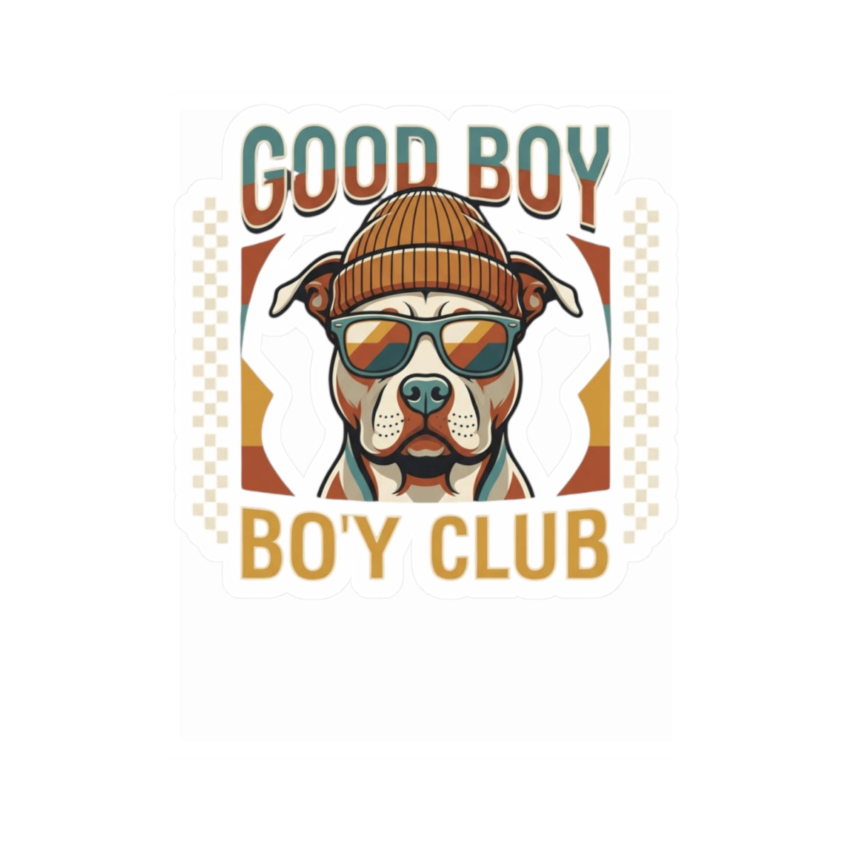"Good Boy Bo'y Club" Sticker — Main