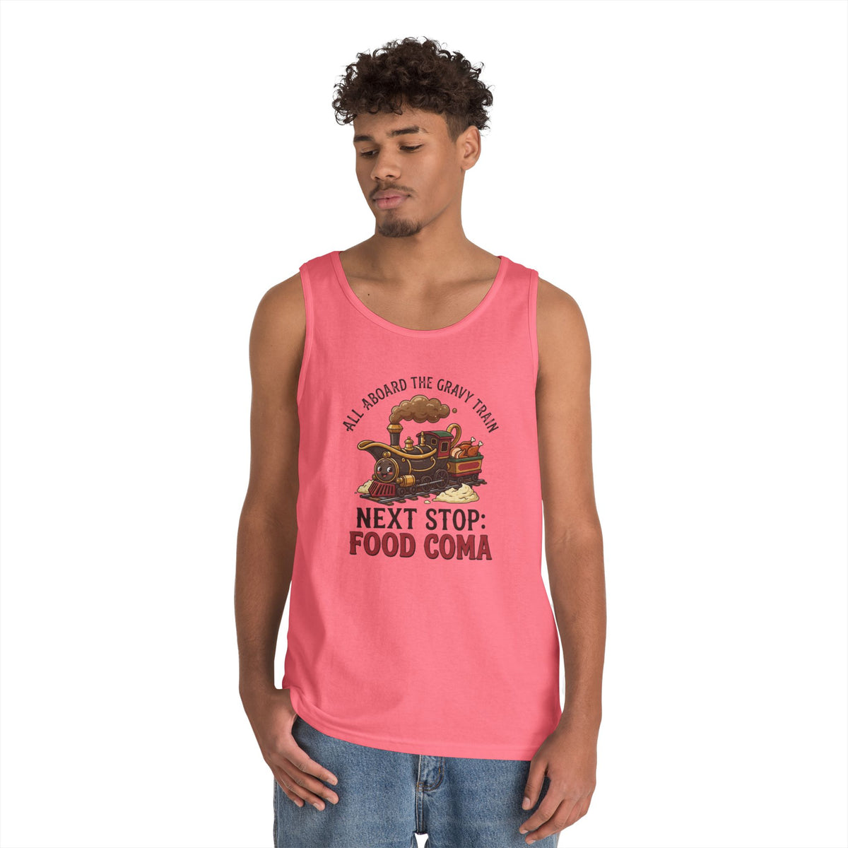 "Next Stop Food Coma" Tank Top