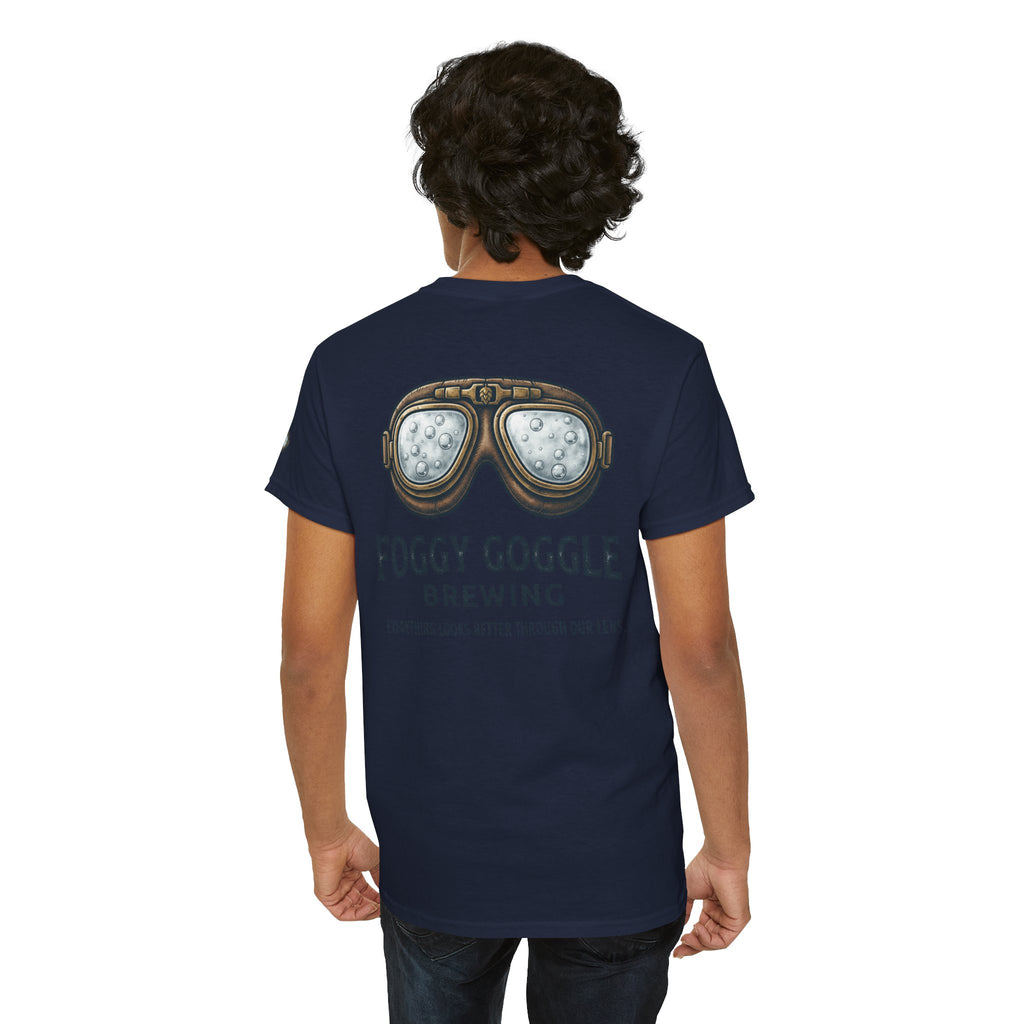 "Foggy Goggle Brewing" Premium Graphic Tee