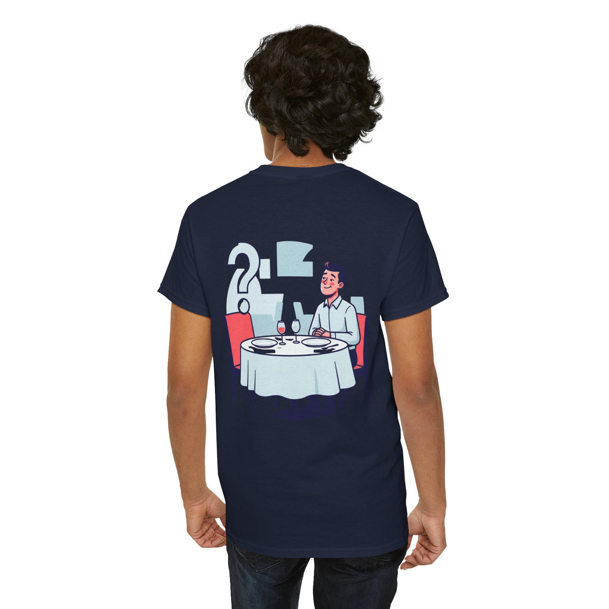 Color: Navy | Main Character Energy Premium Graphic Tee