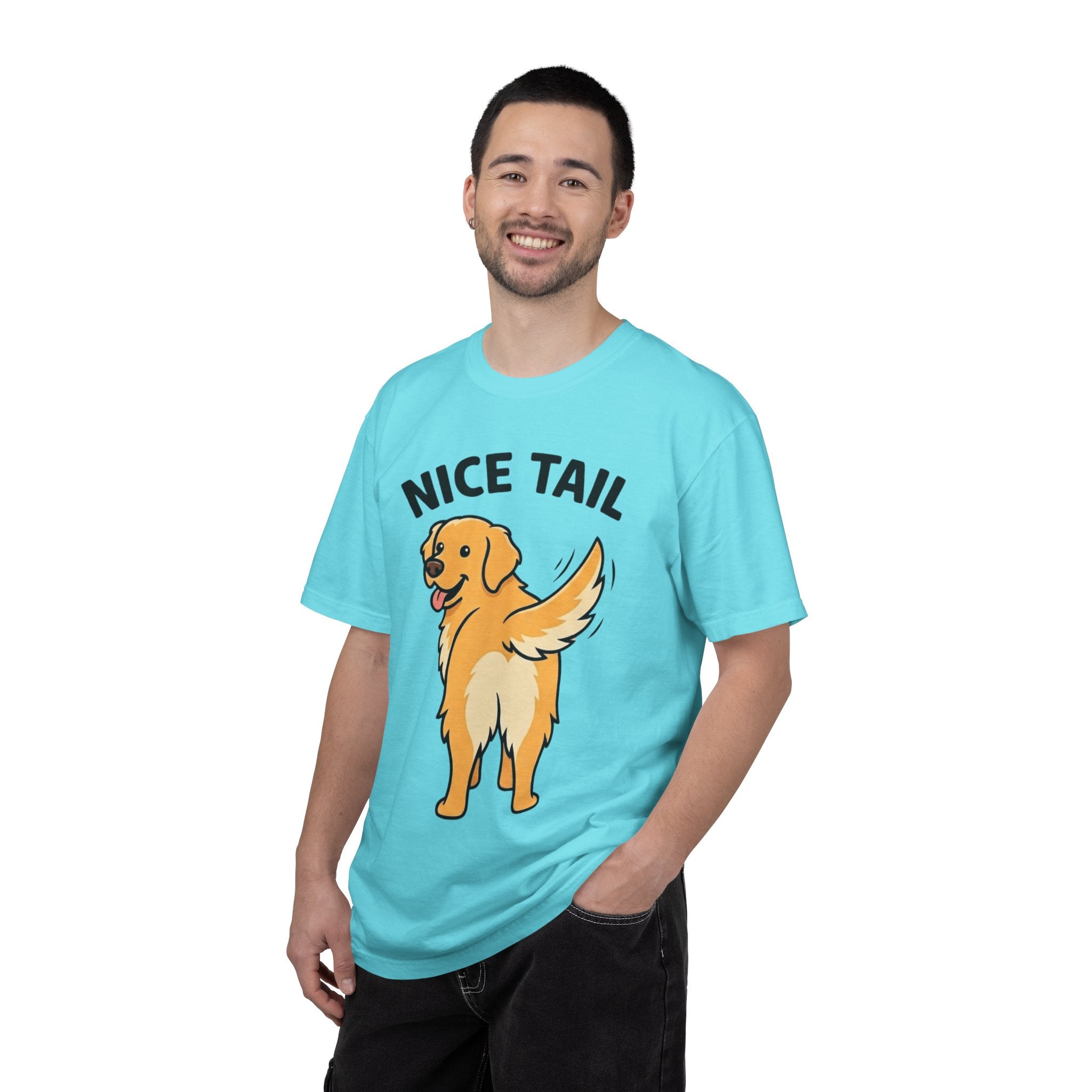 "Nice Tail" Unisex Garment-Dyed Tee